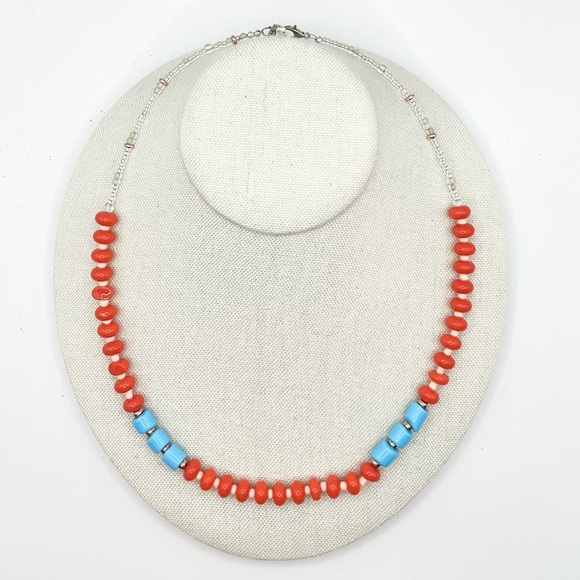 Handmade Beaded Necklace - Picture 1 of 1